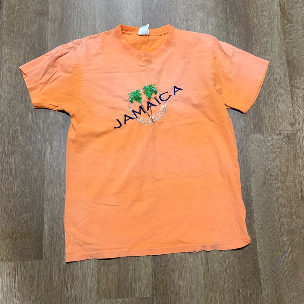 Jamaica Graphic T-Shirt - Orange